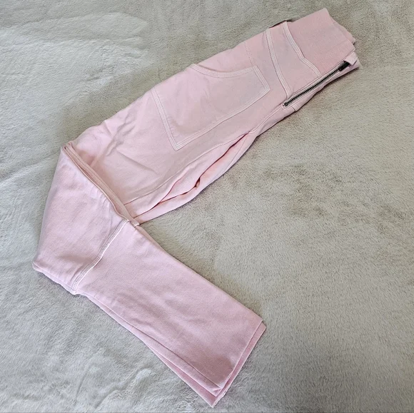 Free People On The Road Pants in Petal Pink - Picture 15 of 16